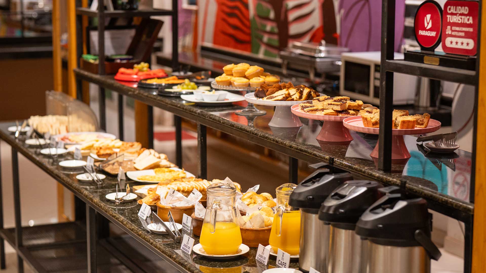 Buffet de Desayuno en barra