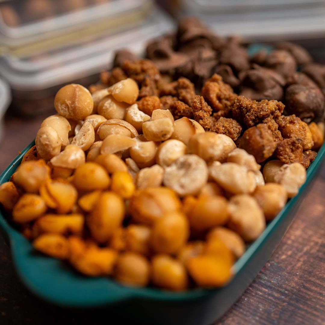 Macadamia garrapiñada